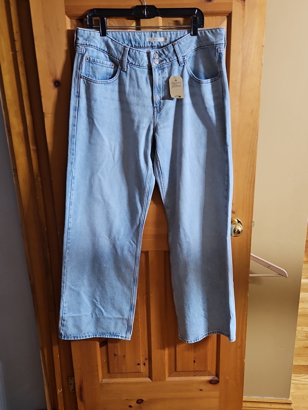Levi's Light Blue Superlow Denim Jeans